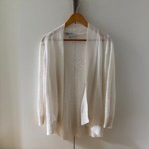 Tommy Bahama Open Linen Cardigan - Ivory (Size XS)